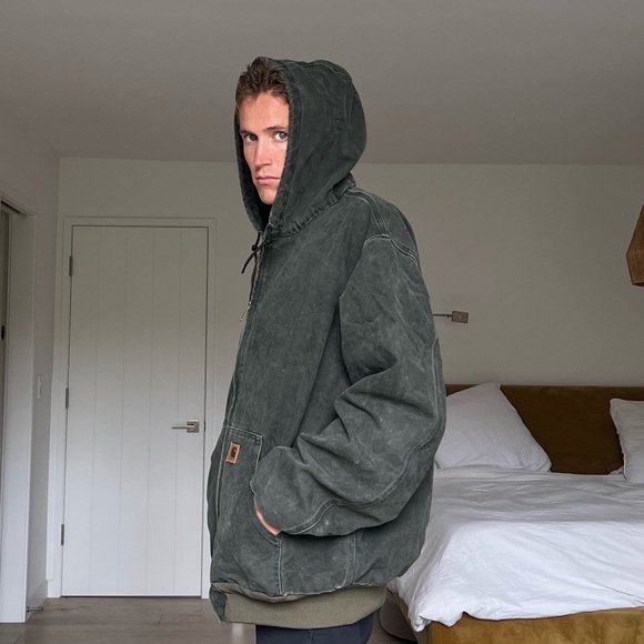 Carhartt vintage green jacket - Picture 2 of 7